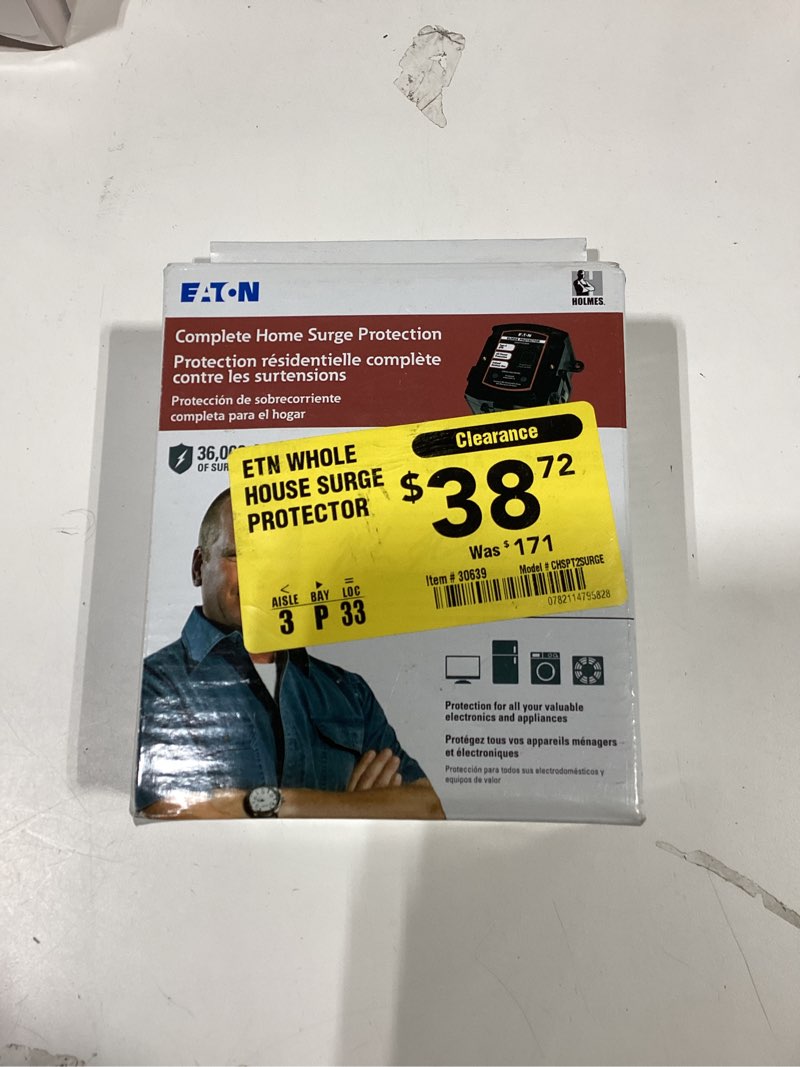Condition photo showing Good Condition for eaton 36-ka indoor and outdoor surge protective device