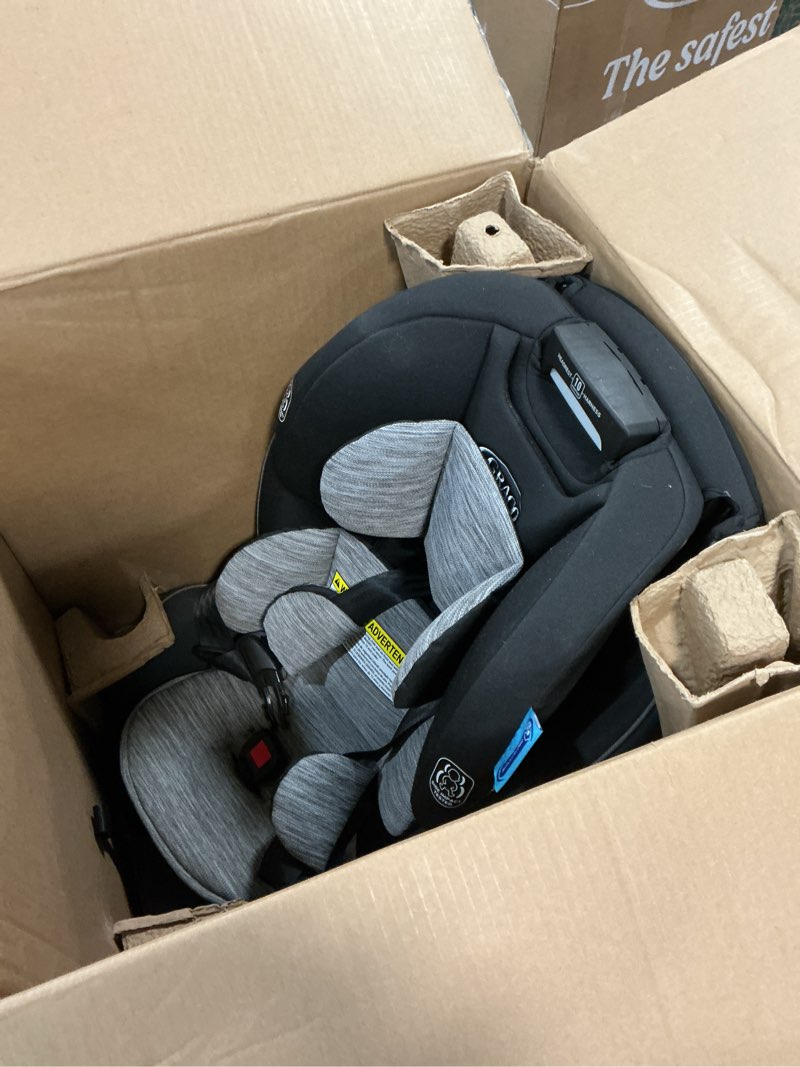 Condition photo showing Good Condition for Graco Slimfit 3-in-1 Convertible Car Seat, Ultra-Space-Saving Design, Jarret, Suitable for Rear and Forward-Facing, Highback Booster Seat with 10-Position Headrest