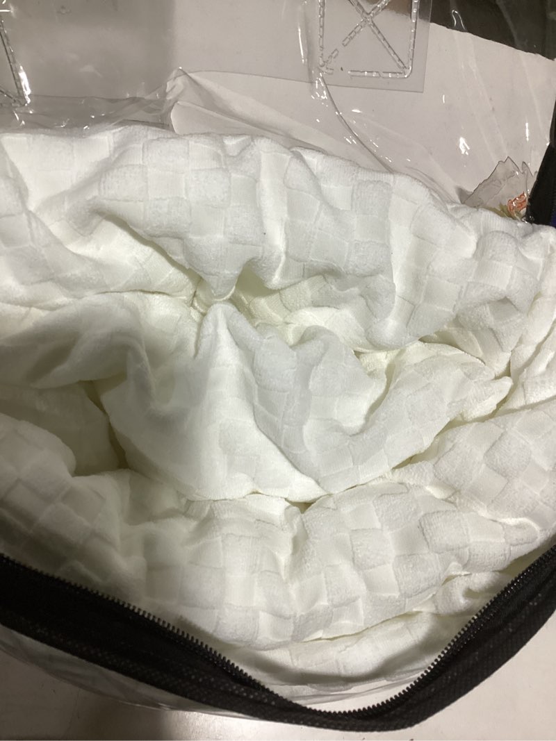 Condition photo showing New/Like New for YEMYHOM Couch Cover Latest Jacquard Design High Stretch Sofa Covers for 3 Cushion Couch, Pet Dog Cat Proof Slipcover Non Slip Magic Elastic Furniture Protector (Large, White) Large (71"-91") White