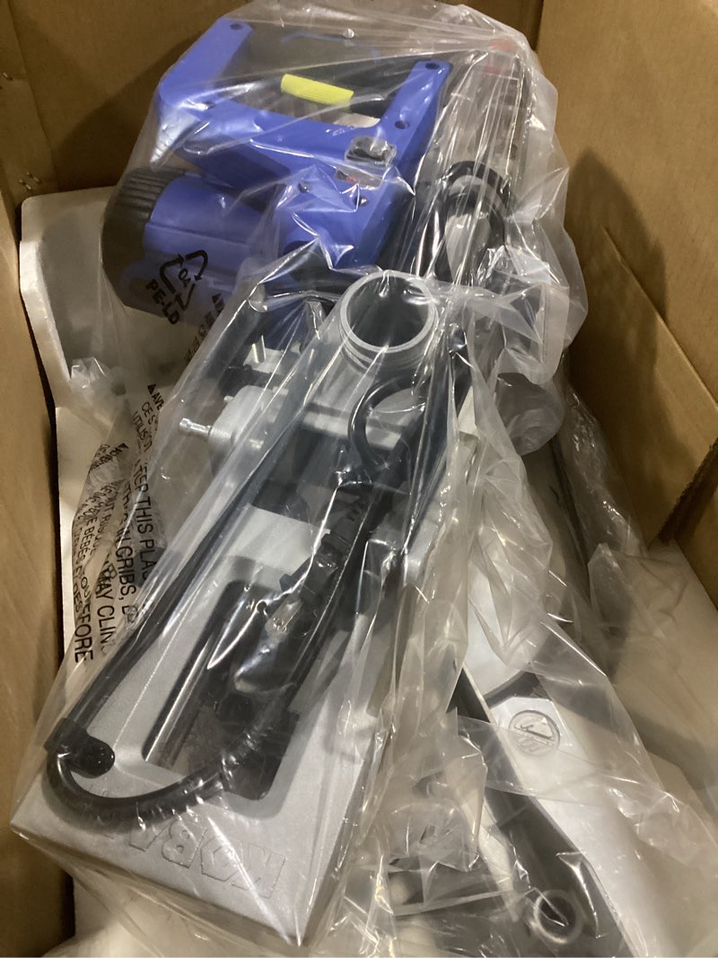 Condition photo showing As Is for kobalt compact 7-1/4-in 10-amp single bevel sliding compound corded miter saw