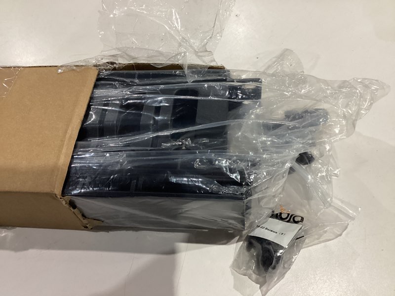 Condition photo showing Good Condition for tecmojo 2 pack 1u server rack horizontal cable management with cover,2.6“ depth plastic cable manager,rack mount 12 slots wire duct organizer,for 19 inch av/it/data/audio and network cabinet
