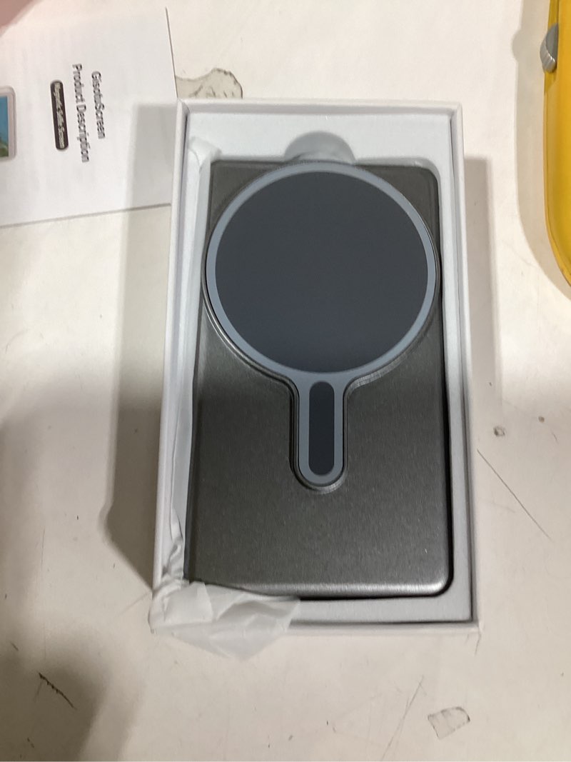 Condition photo showing Good Condition for Selfie Monitor Screen for iPhone 17 Series/Android,Magnetic Phone Vlog Selfie Screen with 1800mAh Battery&Bluetooth Remote,4K/1080P Wireless Back Camera Monitor for Live Stream/TikTok ?Grey?