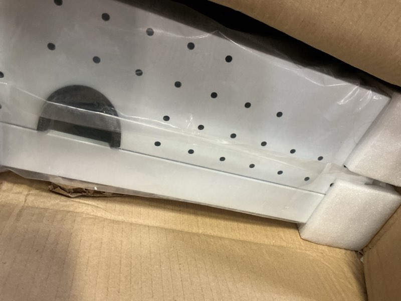 Condition photo showing New/Like New for outdoor ev charger enclosure protect lock box for tesla,chargepoint & home charger,visible,anti-uv, white