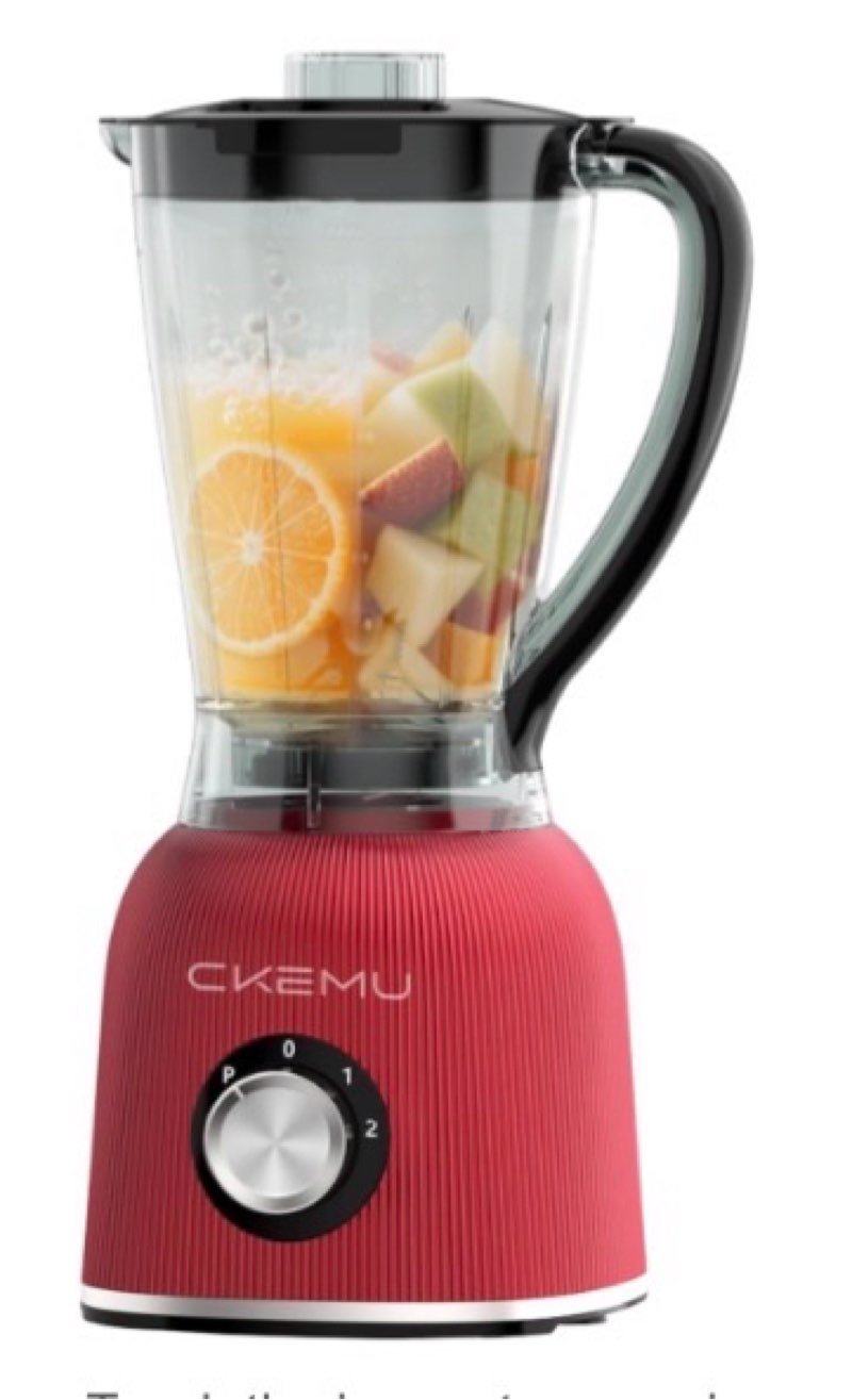 professional blender | 8-cup big capacity | powerful 25,000rpm motor | smoothies, shakes, and frozen drinks blender | bpa-free & dishwasher-safe | red