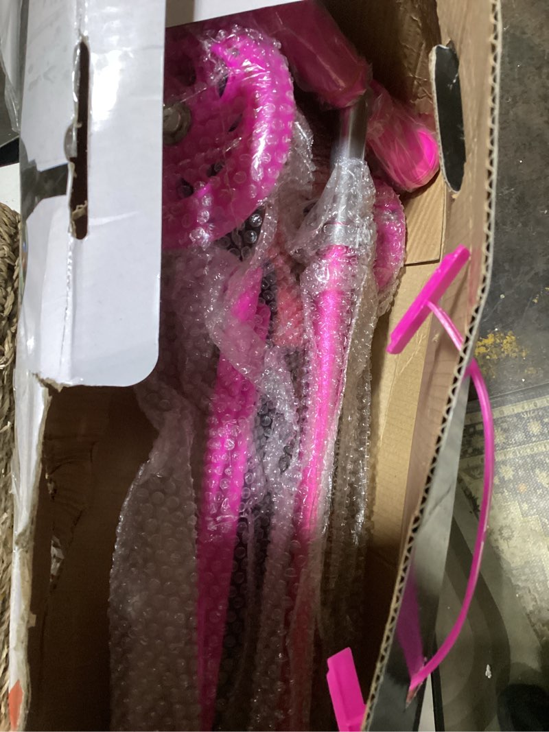 Condition photo showing Good Condition for ChromeWheels Mini Scooter for Toddlers, Deluxe 3-Wheeled Scooters for Kids, 4 Adjustable Height Glider with Kick Scooters, Lean-to-Steer with LED Light-Up Wheels for Ages 3-6 Girls Boys