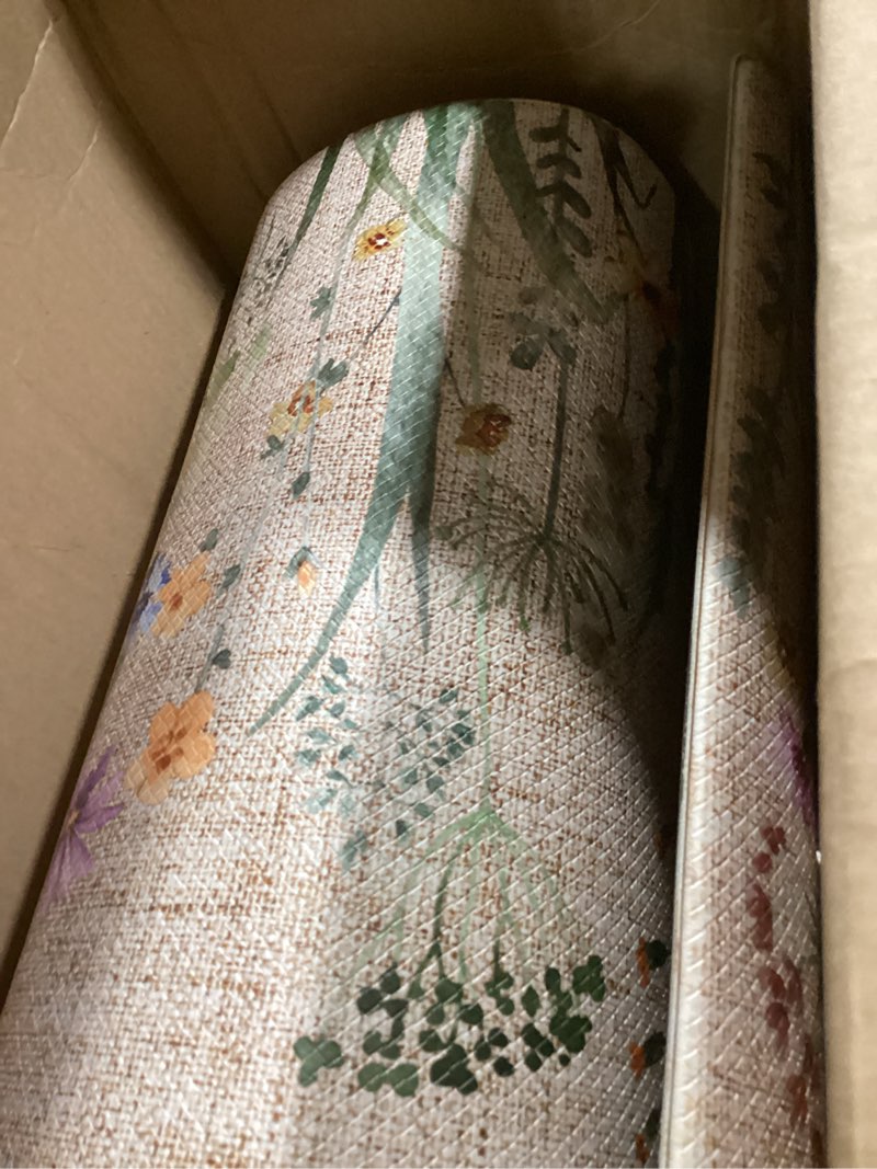 Condition photo showing Good Condition for KIMODE Kitchen Anti Fatigue Mats, Farmhouse Flower Kitchen Rugs Sets of 2, Memory Foam Kitchen Mats for Floor, Waterproof Non Skid Standing Mats for Sink Laundry Office Desk Brown 20"x71"+20"x32" 20" x 71"+20" x 32"--0.47 inches Floral/Brown
