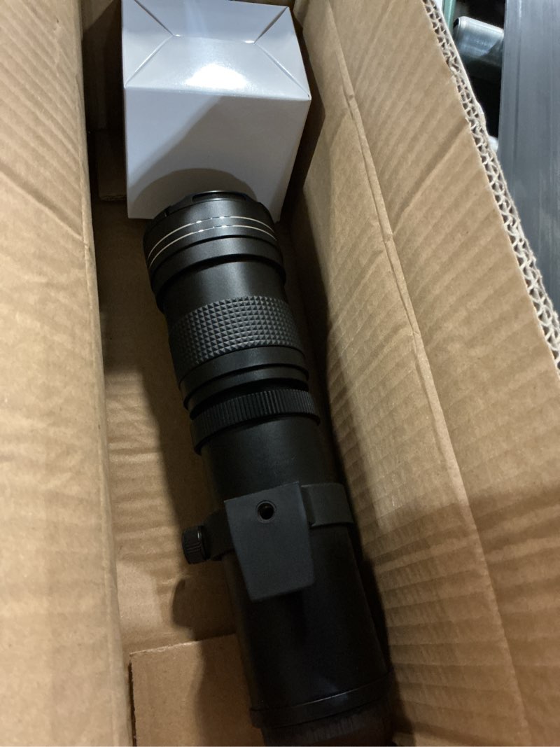 Condition photo showing Good Condition for jintu 420-1600mm telephoto zoom lens for canon eos rebel t7i t6 t6i t6s t7 t8i t3i, t4i, t5, t5i, sl2, sl1 4000d 2000d 80d 90d 5d 6d 7d ii 60d 750d 650d d3500 d850 d7500 d5600 d3400