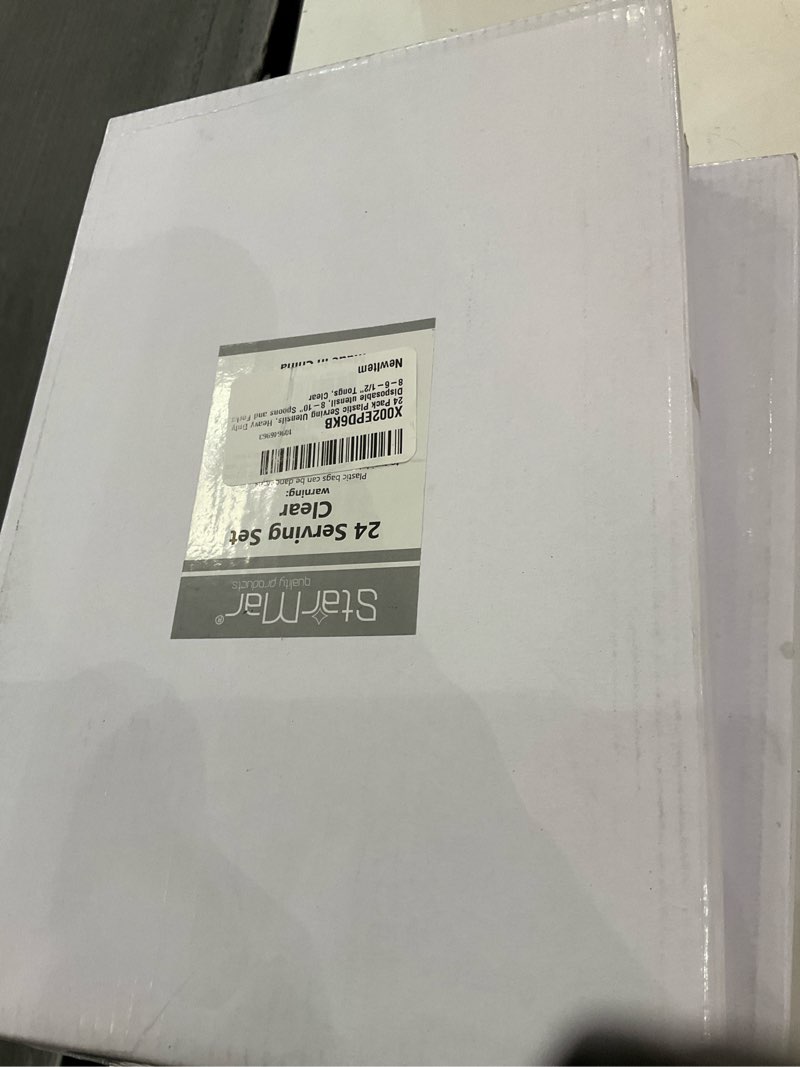 24 set clear serving set