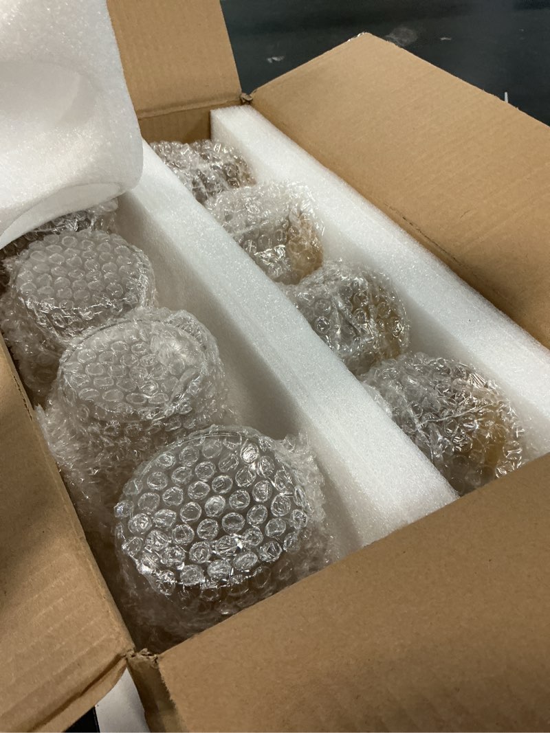 Condition photo showing New/Like New for Glass Jars with Bamboo Lids Set of 12,Glass Storage Containers with Airtight Lids Storage Jars Food Storage Containers for Pasta,Flour,Cereal,Sugar,Cookie