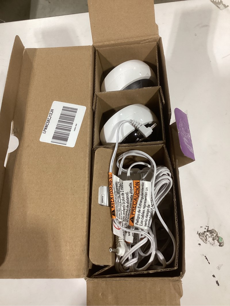 VTech RM7764-2HD Smart WiFi 2 Camera BabyMonitor, 360° Pan&Tilt, 10X Zoom, 7” HD Display & NightVisi