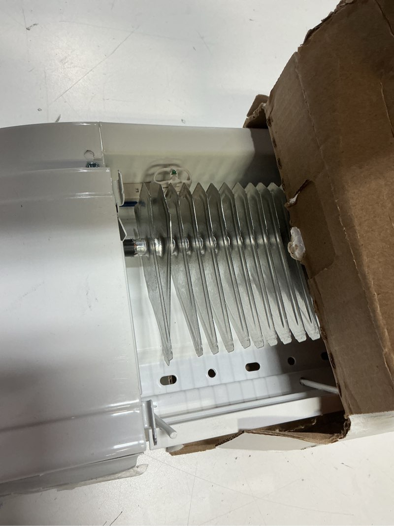 Condition photo showing As Is for Dimplex 35" Proportional Linear Convector Baseboard Heater With Built-In Thermostat Model: PC3512W31), 240V/208V, 1250/938W White