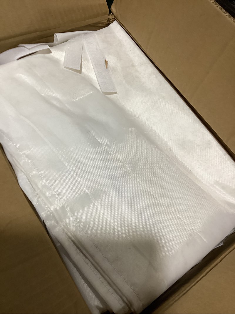 Condition photo showing Good Condition for instant canopy sidewalls for pop up canopy tent, 300d waterproof material for outdoor events, vendor booths, and privacy (sidewalls only) (white, 12x12ft-4pcs) white 12x12ft-4pcs