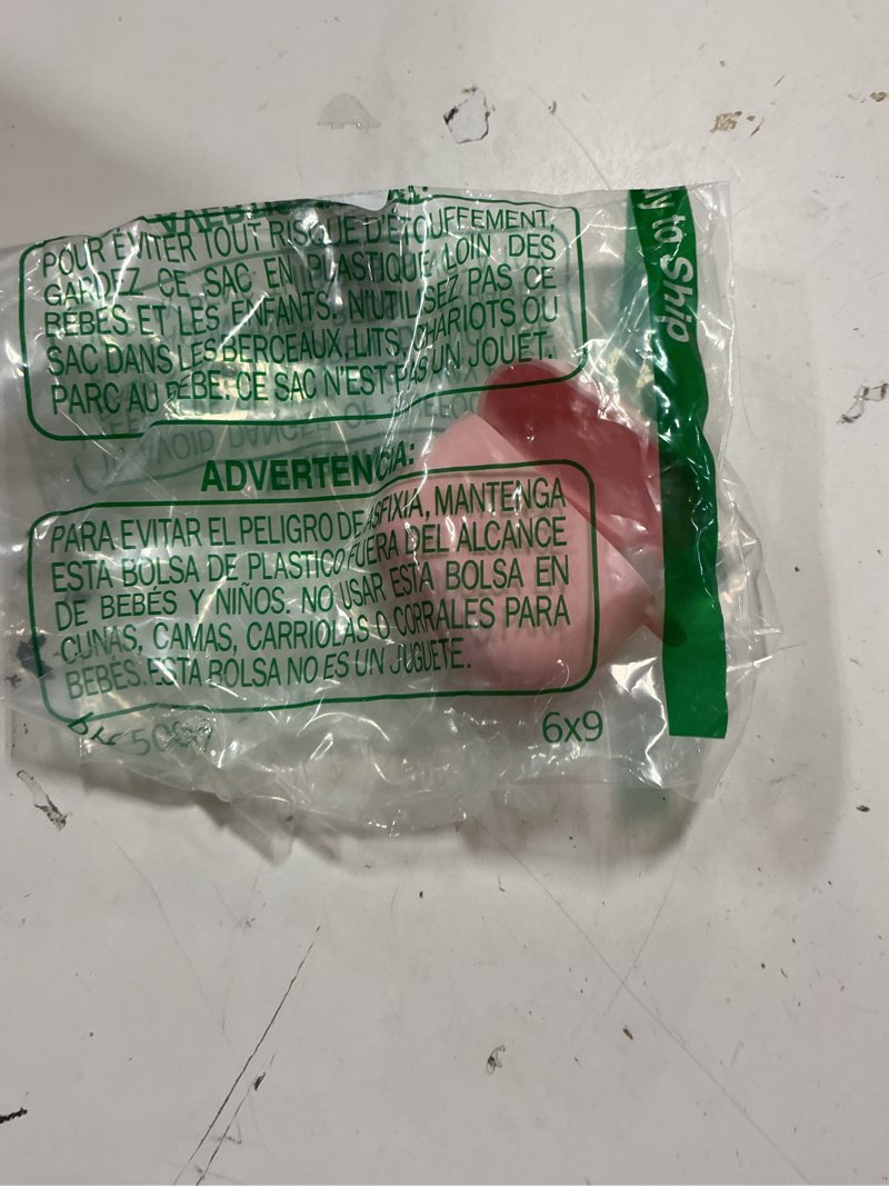Condition photo showing As Is for cute pink case for airpods  for girl women with pom pom flower charms ..