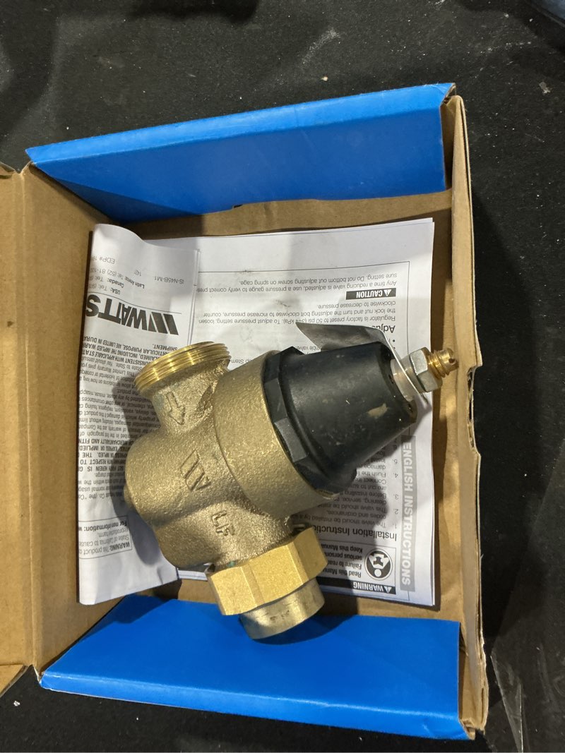 Condition photo showing Good Condition for Watts Brass & Tubular 123715 0.75 in. Water Pressure Reducing Valve