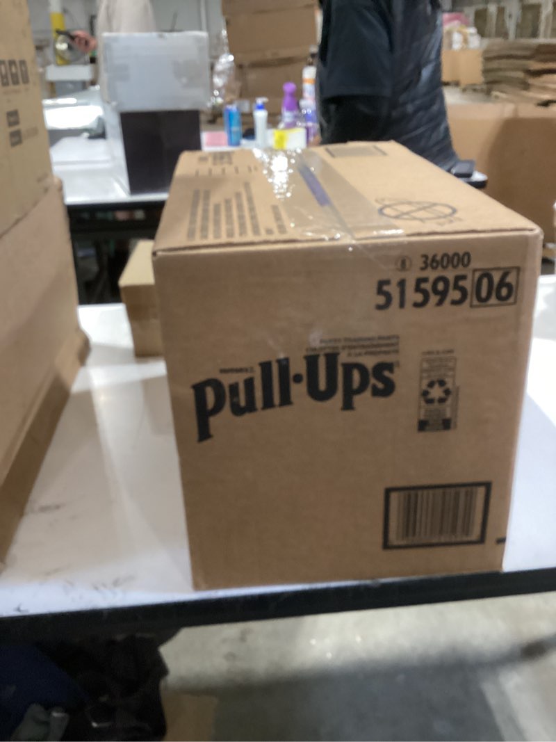 Condition photo showing New/Like New for pull-ups girls' potty training pants, size 3t-4t training underwear (32-40 lbs), 112 count (4 packs of 28) 3t-4t 112