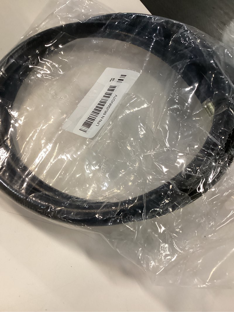 Condition photo showing Good Condition for 2026 upgrade hv1 – 3/8" vacuum hose,5 ft,fittings: 3/8" x 3/8",working pressure: 800 (psi),burst pressure: 4000 (psi),compatible with most refrigeration and air conditioning equipment,black 5ft