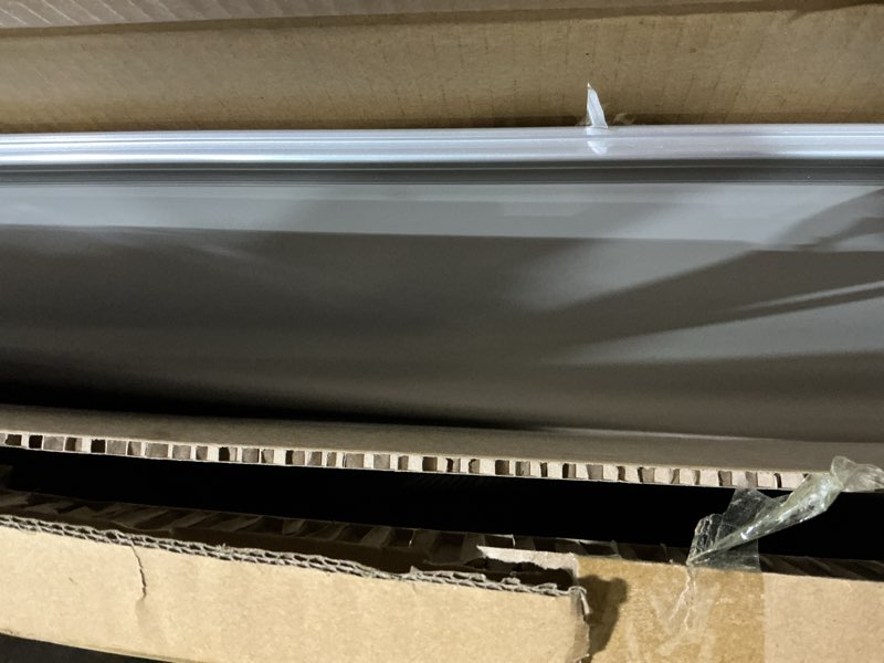 Condition photo showing Good Condition for maxtek white board dry erase 72 x 48, magnetic dry erase whiteboard for wall 6' x 4' wall-mounted aluminum frame versatile presentation marker board with a long pen tray for classroom, office & home 72x48 white