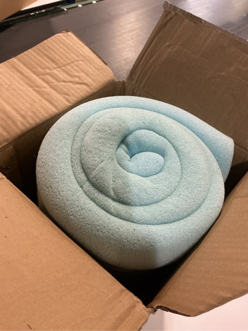 Condition photo showing As Is for LUCID 2 Inch Zoned Gel Memory Foam Mattress Topper, Queen 2 Inch Queen Gel