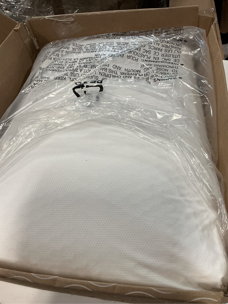 Condition photo showing Good Condition for purple dreamlayer pillow - standard size, multi-layered gelflex grid & microair foam for support & pressure relief - customizable height with removable foam booster layers