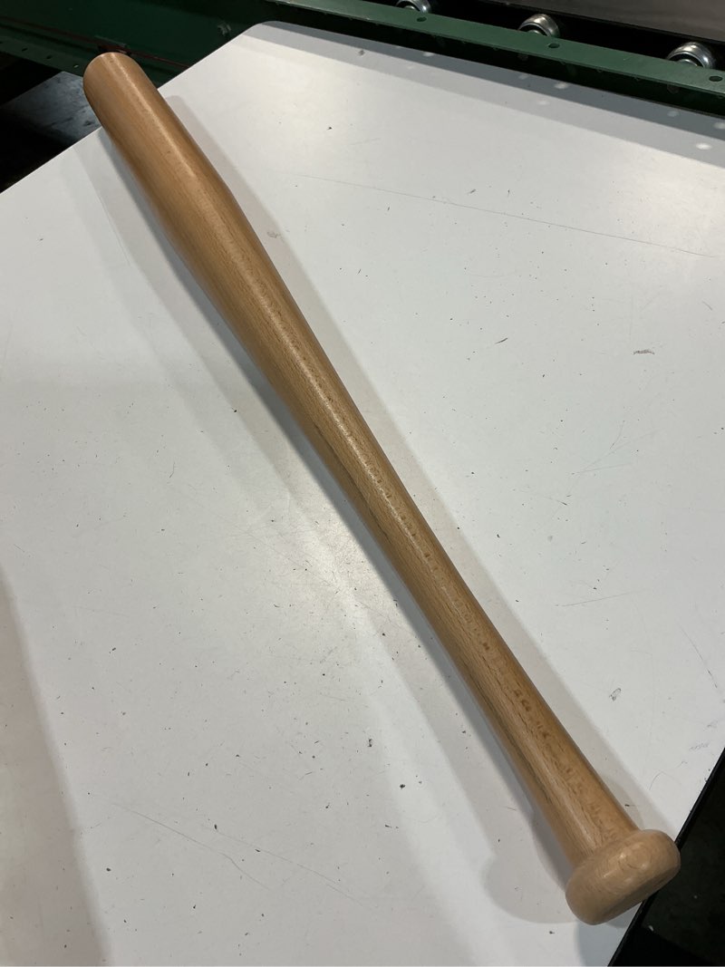 Condition photo showing Good Condition for professional wood baseball bat 21-34 inch?high-density maplewood for high impact resistance & durability, perfect for baseball training & games brown -3 33 inches