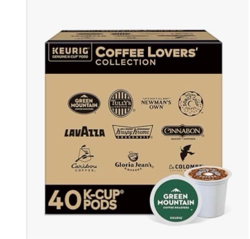 Coffee Variety Sampler, Including Dark Roast, Medium Roast, & Flavored Coffee Pods Variety Pack for ( BB:12/10/25)