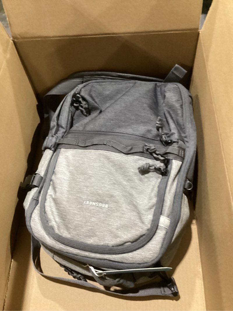 Condition photo showing New/Like New for BAGSMART Camera Backpack, DSLR SLR Small Camera Bags for Photographers Compatible for Sony Canon Nikon, Shoulder Strap 2-in-1 Travel Backpack Fits 12.9" iPad, Gray