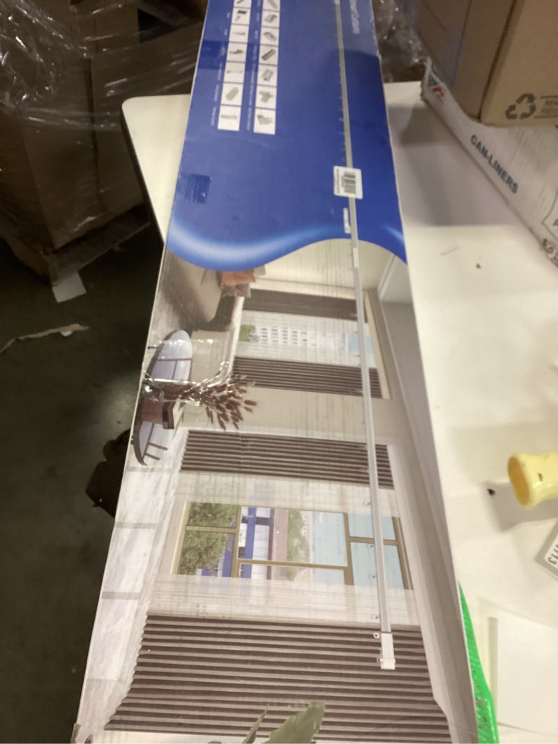 Condition photo showing As Is for Electric Smart Curtains System, Automatic Curtain Opener, Motorized Curtains Rod with Remote, Compatible with Alexa/Google Home/Tuya App (Up to 86 inches)