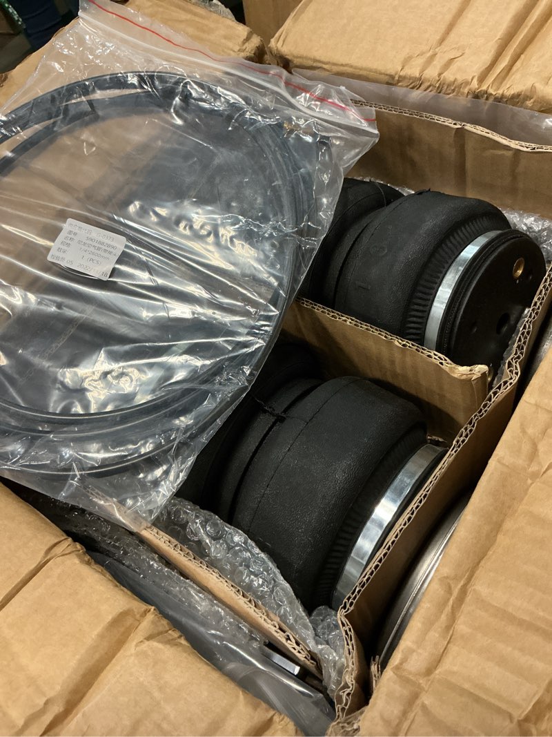 Condition photo showing Good Condition for 2pcs air spring bags suspension kit for 2020-2022 ford f250 and f350 super duty pickups ultimate plus rear helper bag spring towing 5000 lbs (7x89352)