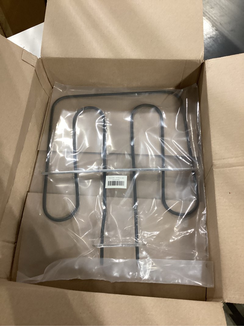 Condition photo showing As Is for mee62306504 range oven broil heating element compatible with lg lre3023sb lre3023sw lre3060st, mee62306504 oven bake broil element 240v 4000w replace ps12582157 mee62306501 ap6337106 ch060504 4880884
