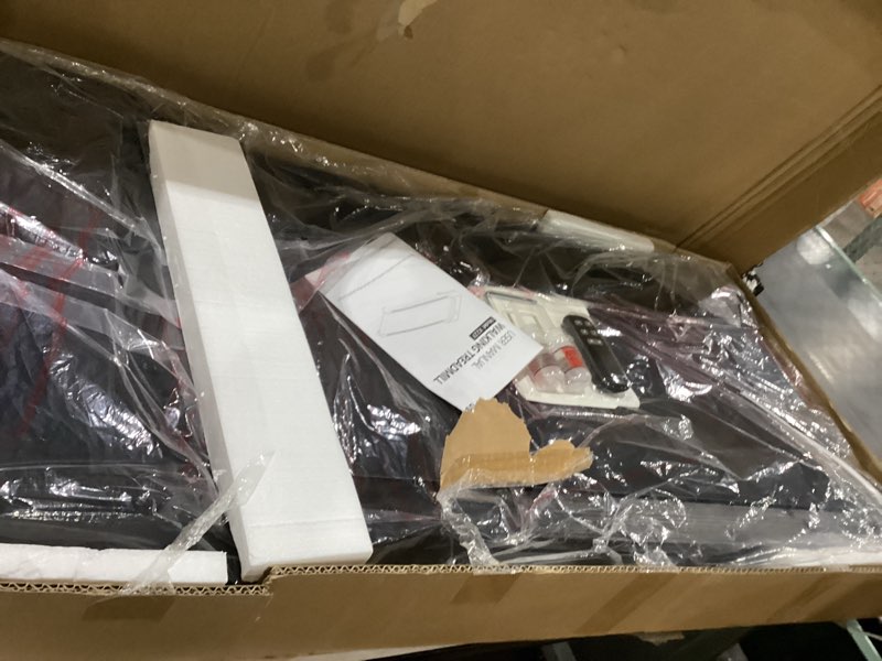 Condition photo showing New/Like New for not tested walking pad treadmill for home - under desk walk pads with remote control mini running portable electric machine adjustable slim compact with 0.6-4.0mph max up 220 lbs modes for office small spaces