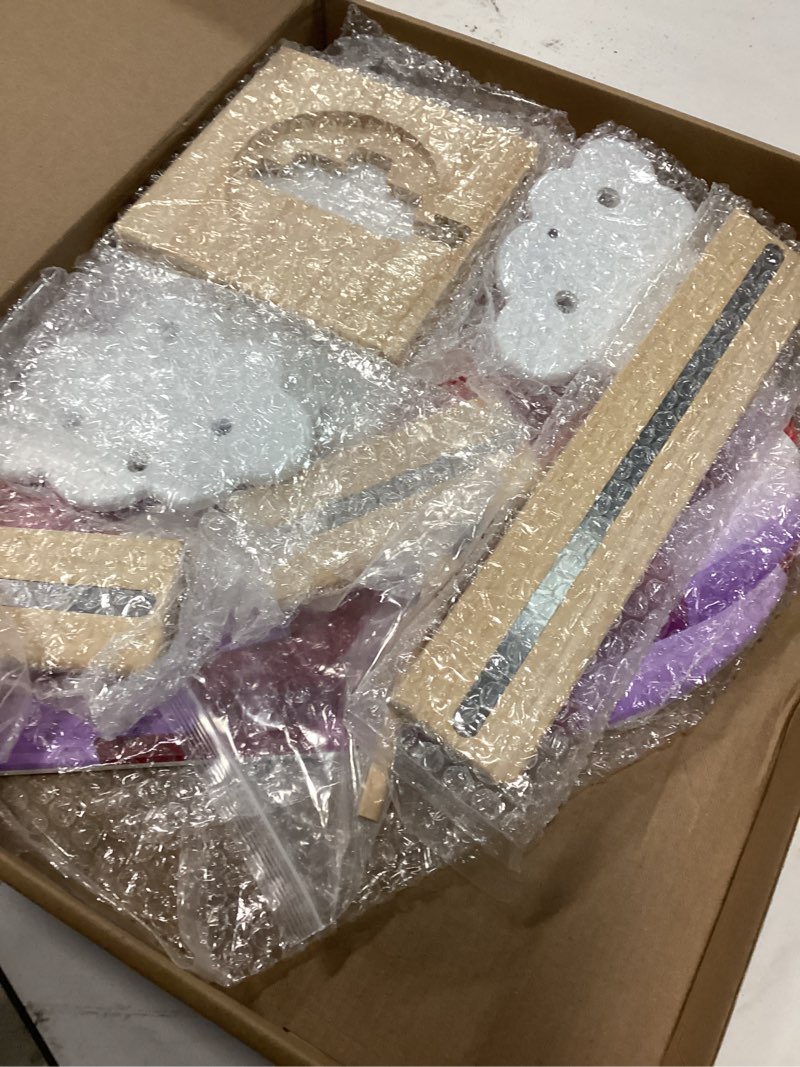 Condition photo showing Good Condition for for Toniebox 2 and Toniebox 1 Tonie Shelf Wall Mounted Set of 4 (Balloons and 3 Cloud),Tonies Figures Tonies Storage,Magnetic Wooden Floating Shelves Compatible with Tonie box Player Character colorful-balloons