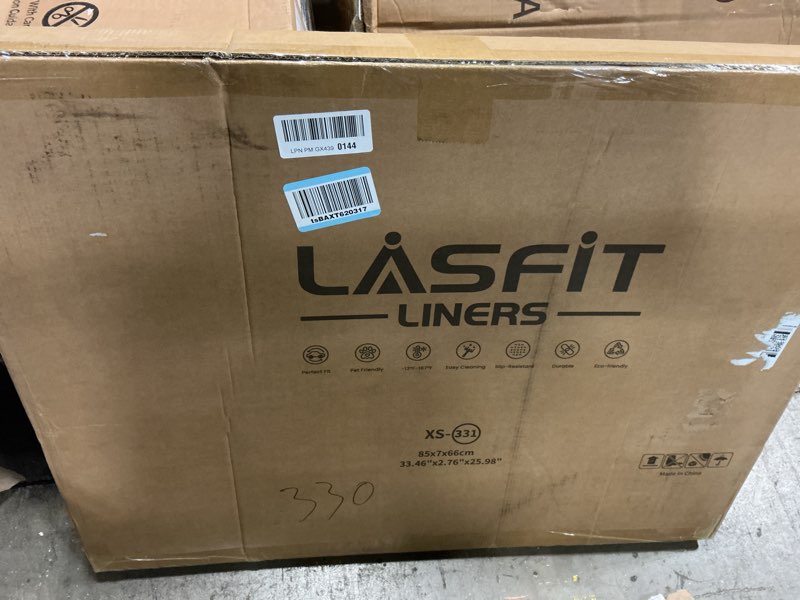 Condition photo showing New/Like New for lasfit cargo mat for toyota grand highlander 2026 2025 2024 (include hybrid), all weather tpe custom fit rear trunk mat for grand highlander accessories, 2026-2024 grand highlander cargo&backrest mats 5)2024-2026|grand highlander|cargo&backrest mats