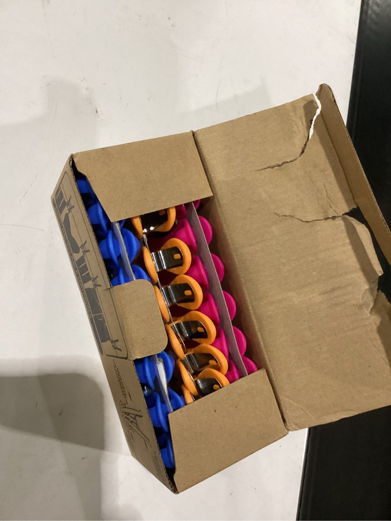 Condition photo showing Good Condition for hegs 24 pack multi colored clothes pins (blue, pink, orange) - the smartest heavy duty clothespins with hooks - hang 3 garments at once with our tough, durable strengthened pp plastic clothes pins 24 pack (multi)