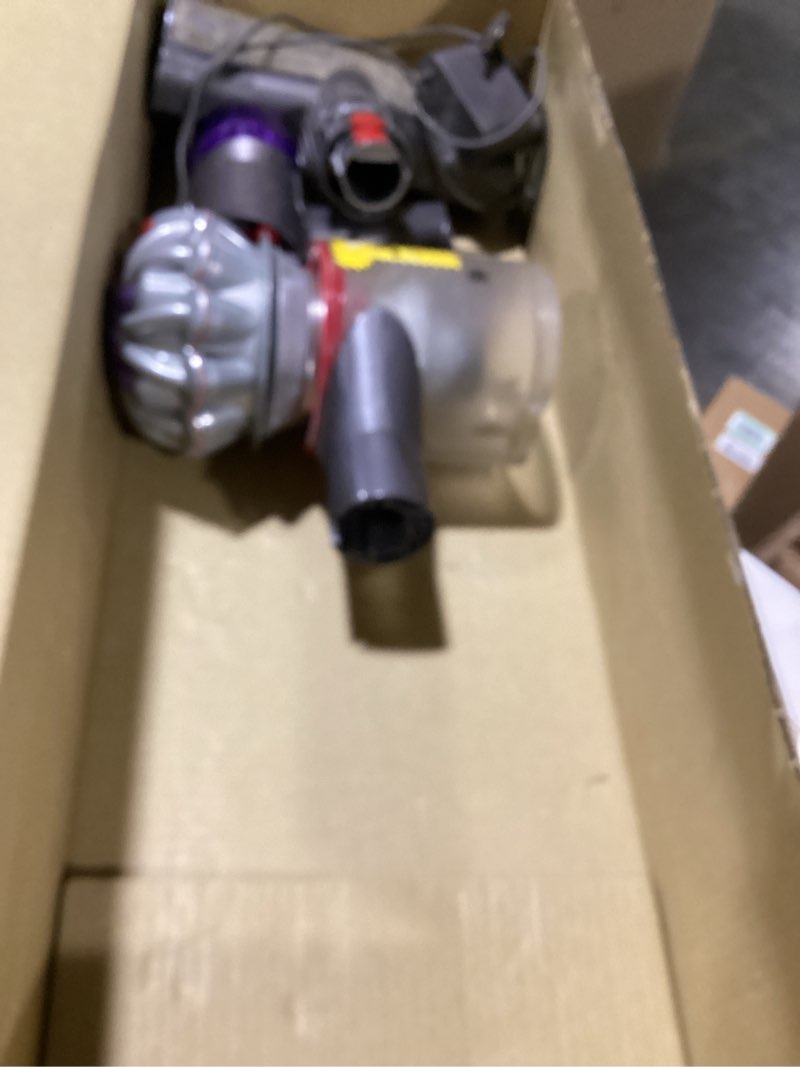 Condition photo showing As Is for dyson v8 plus cordless vacuum no tunnel bar, cleans hard floors and carpets, detangles, converts to handheld, 115aw, 2 power modes, up to 40 minutes¹