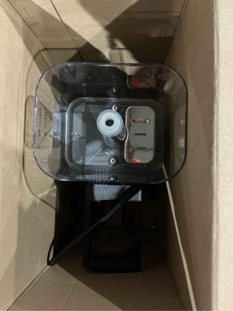 Condition photo showing As Is for technivorm moccamaster 79317 kbgt thermal carafe 10-cup coffee maker 40 ounce, stone grey 1.25l stone grey coffee maker