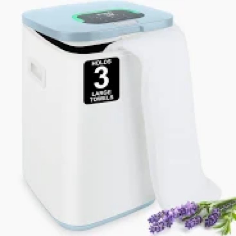 Large Towel Warmer Bucket for Bathroom, Luxury Towel Warmers for SPA, Hot Towel Heater, Great Gift I