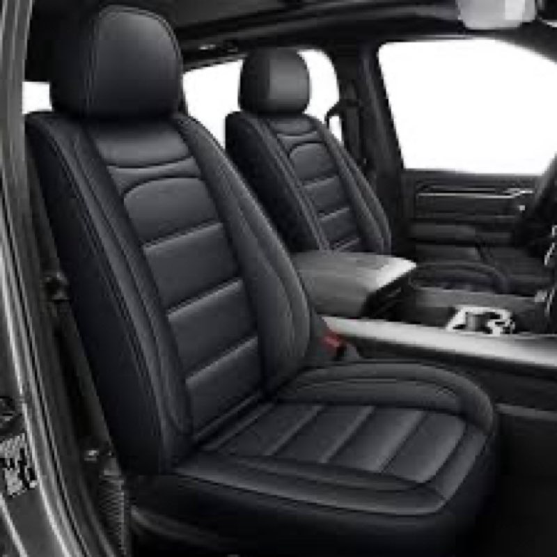 IKABEVEM Seat Covers Fit for Dodge RAM 1500 2002-2025 2026: Compatible with RAM 1500 2500 3500 Crew 