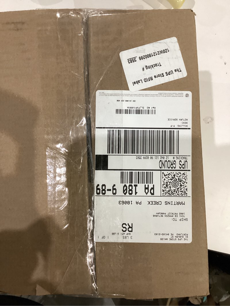 Condition photo showing As Is for 9inches Wide Pageant Crown Box Tiara Carrying Case Extra Large with Sash Holder Clear Acrylic Display Case,Toiletry and Cosmetic Organizer (Black, 230 * 230 * 190mm) Black 230*230*190mm