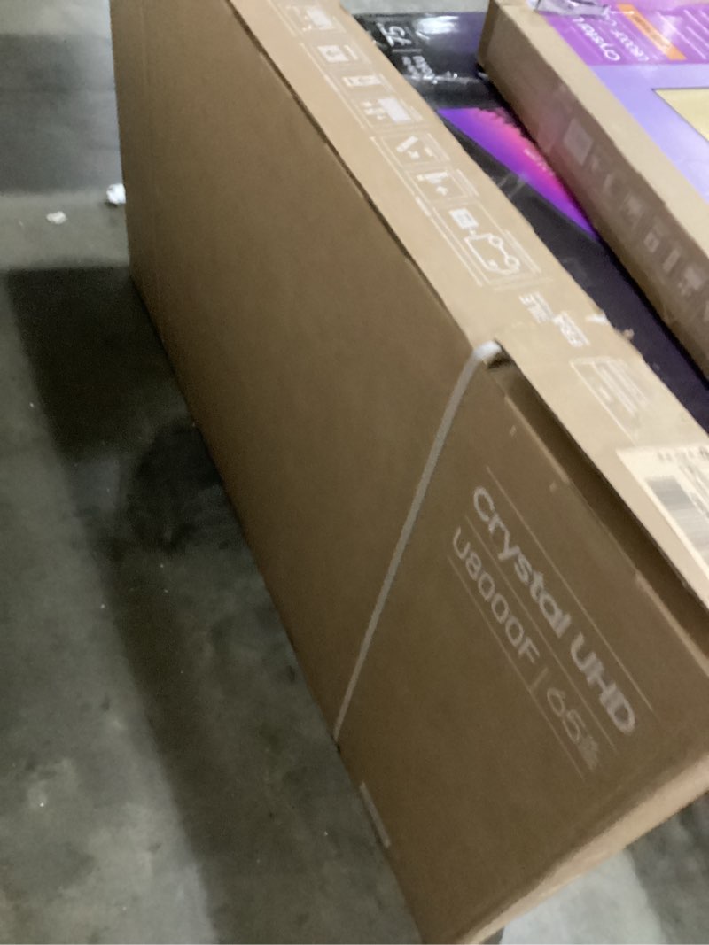 Condition photo showing New/Like New for Samsung 65-Inch Class Crystal UHD U8000F 4K Smart TV (2025 Model) Endless Free Content, Crystal Processor 4K, MetalStream Design, Knox Security, Alexa Built-in