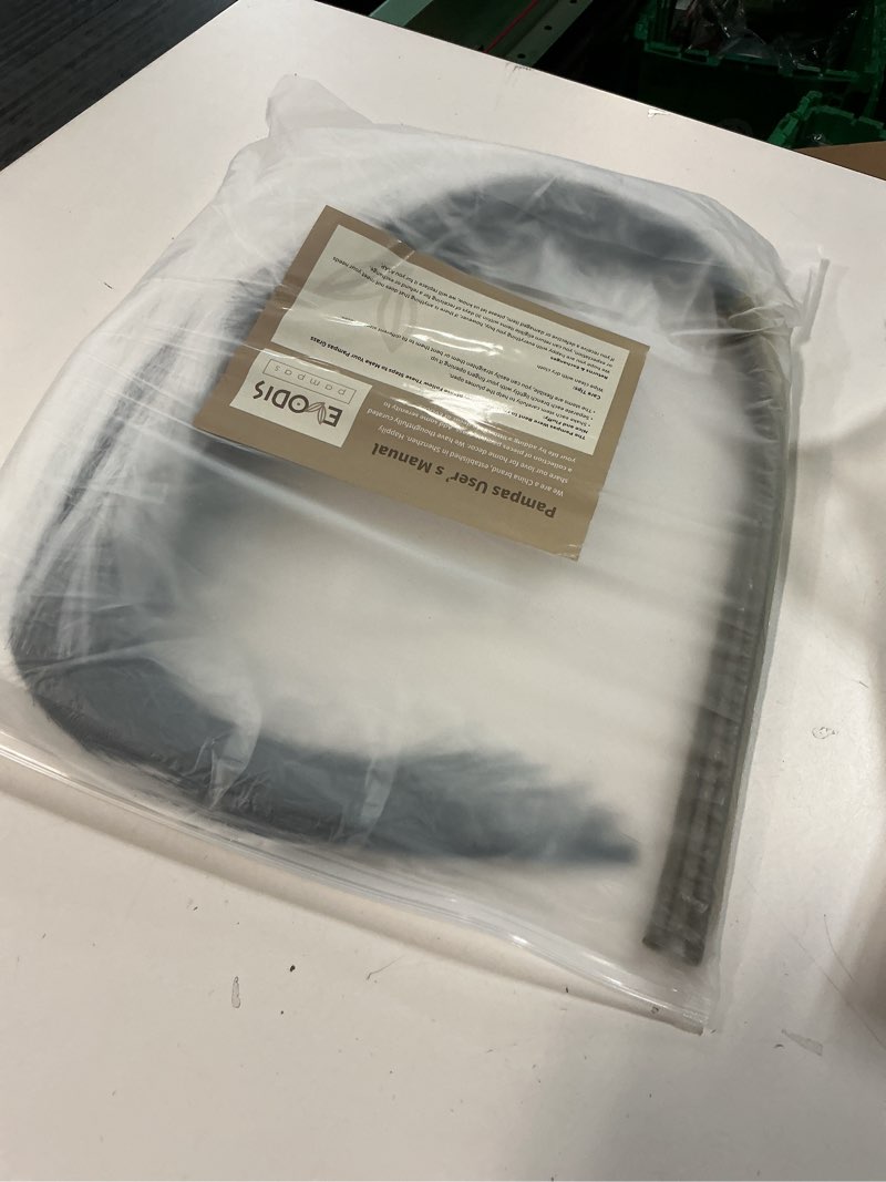 Condition photo showing New/Like New for Pampas Grass Decor Tall, 43"/110cm Faux Pampas Grass 6 Stems Large Pompass Grass Branches Tall Bulk Boho Flower Arrangement for Home Room Wedding Party Decor Blue & White & Indigo