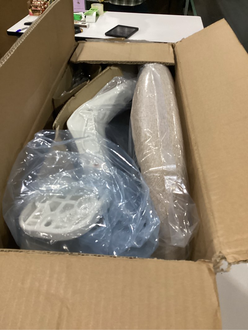 Condition photo showing Good Condition for NEO CHAIR Office Desk Computer Gaming Ergonomic Chair with Lumbar Back Support Adjustable Height Swivel Wheels Flip-up Arms Mesh Chair for Home or Office (Beige)