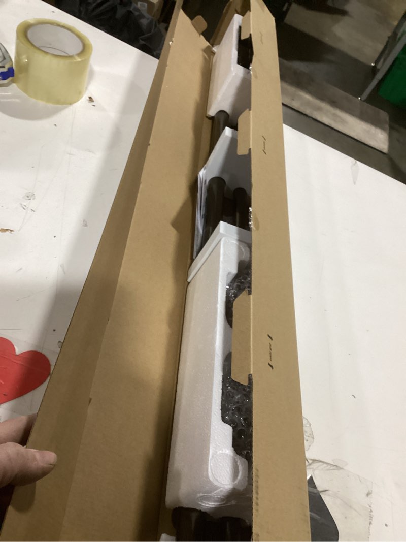 Condition photo showing Good Condition for KAMANINA 1 Inch Double Curtain Rods 36 to 72 Inches (3-6 Feet) Window Telescoping Drapery Rod, Antique Bronze Heavy Duty Curtain Rods for Windows 24 to 68 Inches, Twisted Cage Finials Antique Bronze 36-72"