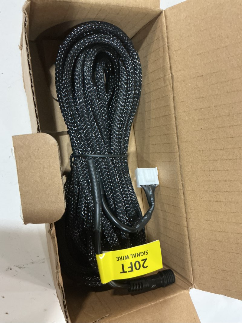 Condition photo showing New/Like New for auxbeam 20ft signal wire for auxbeam switch panel,4pin wiring harness for extension, switch panel wire for ba80,ra60,ra80,rb80,as400/600/800,as-r40/r60/r80,ar-600/800/820,ac800/1200,ra80 xl,rb80 xl