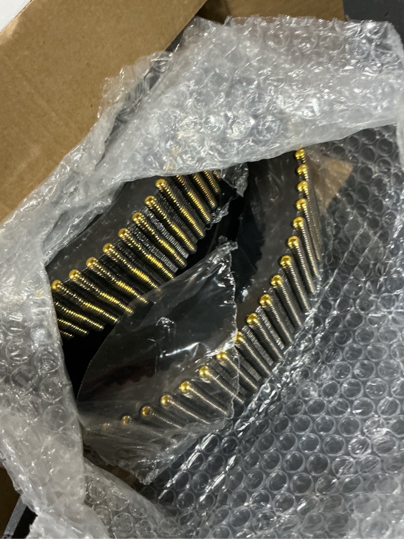 Condition photo showing Good Condition for EI 60pcs Clear Black and Gold Plastic Plates Disposable Plates Heavy Duty,10" Dinner & 7" Dessert Clear Black Plate Perfect Wedding,Party,Birthday,Anniversary,Business Events