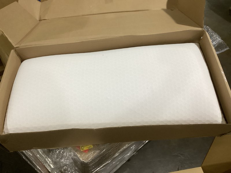 Condition photo showing Good Condition for Purple Harmony Pillow – Talalay Latex Foam Cooling Pillow for Combo or Side Sleepers, 360º Hex GelFlex Grid for No-Pressure Support and Luxurious Weightless Feel - King, Medium Feel, Tall Height King - Tall