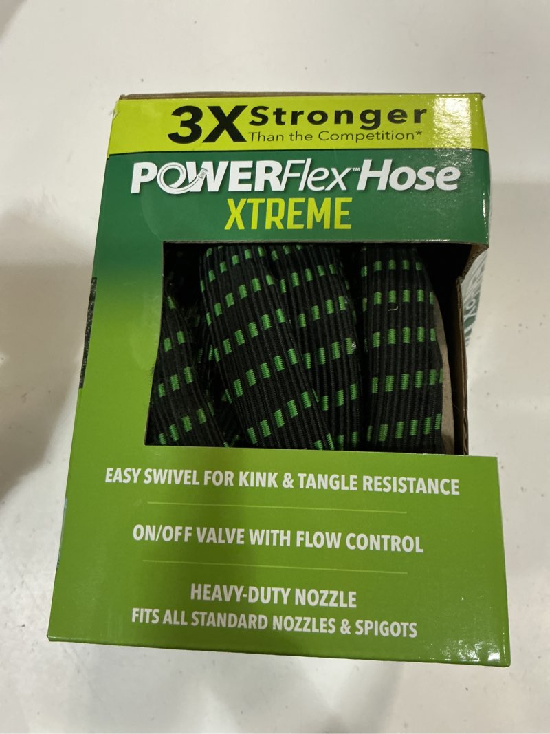 Condition photo showing Good Condition for flex-able hose flex-able xtreme hose 50ft - kink free, expandable, heavy duty, green garden hose