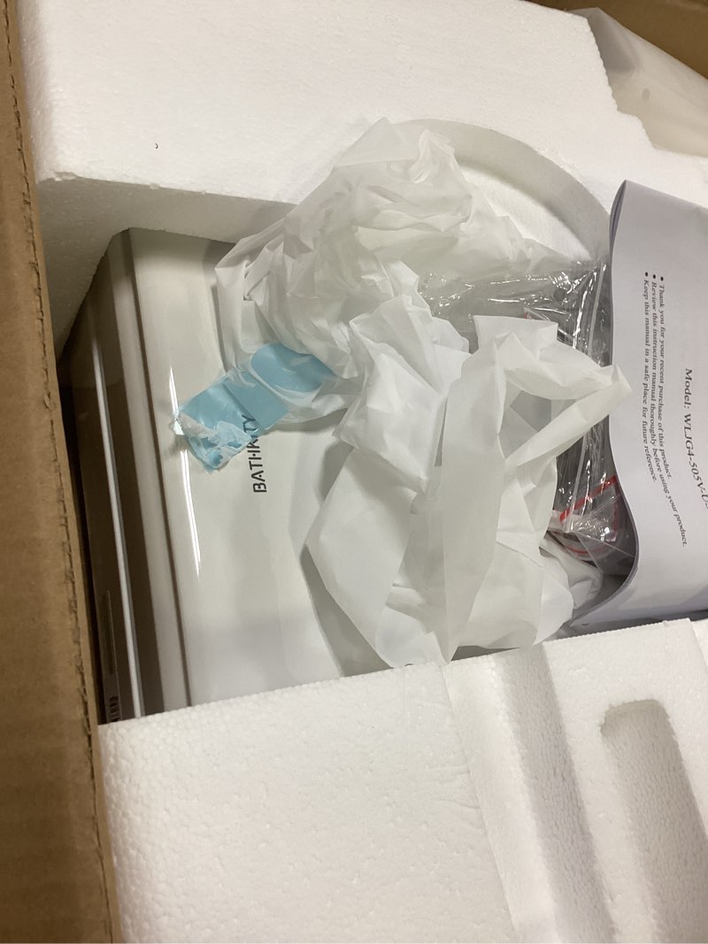 Condition photo showing Good Condition for Electric Bidet Toilet Seat with Instant Warm Bidet Wash & Warm Air Dryer, Self-Cleaning Stainless Steel Nozzle, Soft Close Lid, Elongated