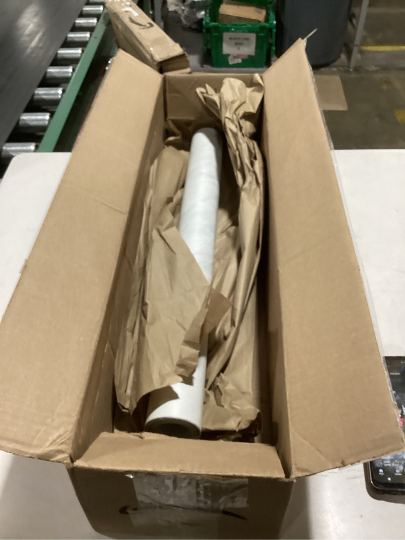 Condition photo showing New/Like New for Very Berry Sticker Marble Contact Paper (White Matte, 24" x 78", 1 Pack) Peel and Stick Countertop Wrap, Waterproof Vinyl, Renter Friendly for Kitchen Counters, Bathroom Vanities & Cabinets White Matte 24" x 78"