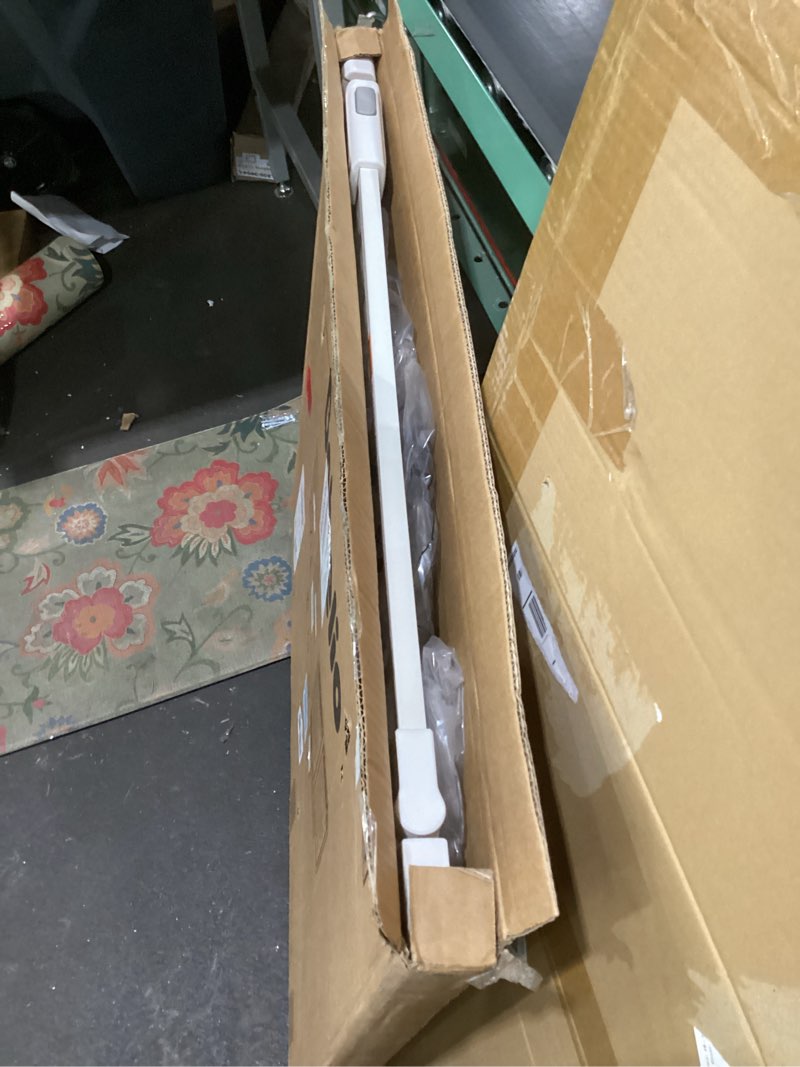 Condition photo showing Good Condition for BABELIO Baby Gate for Doorways and Stairs, 36-41" Pet Gate with Wide Walk Thru Door and Lock Indicator, No Drill Pressure Mounted Safety Gate with Double Lock and Self-Closing, White White 36-41"W, 30"H