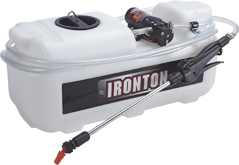 *may be missing pieces*Ironton ATV Spot Sprayer - 5-Gallon Capacity, 1 GPM, 12 Volt